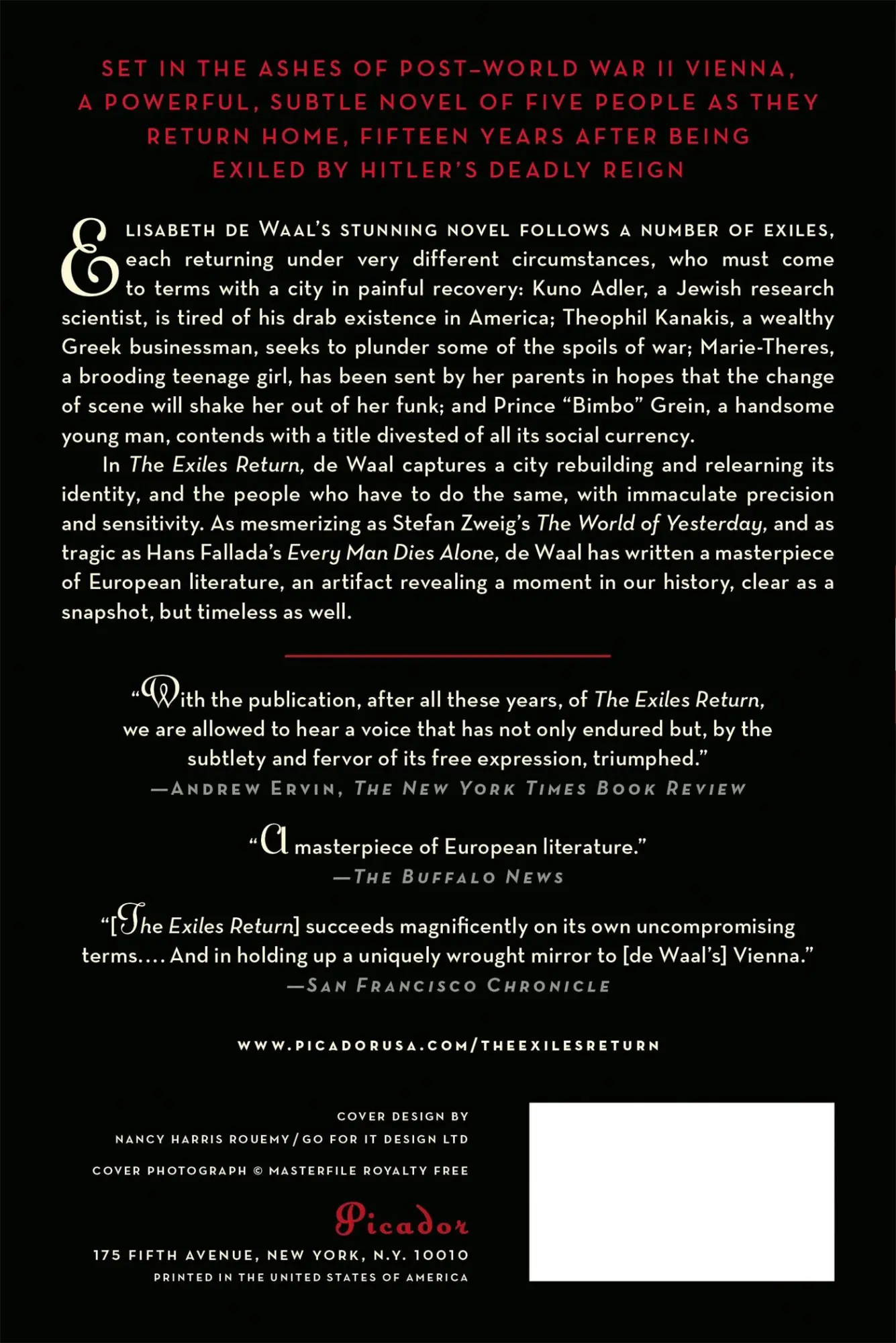 Rückseite: 9781250063748 | Exiles Return | Elisabeth De Waal | Taschenbuch | 336 S. | Englisch