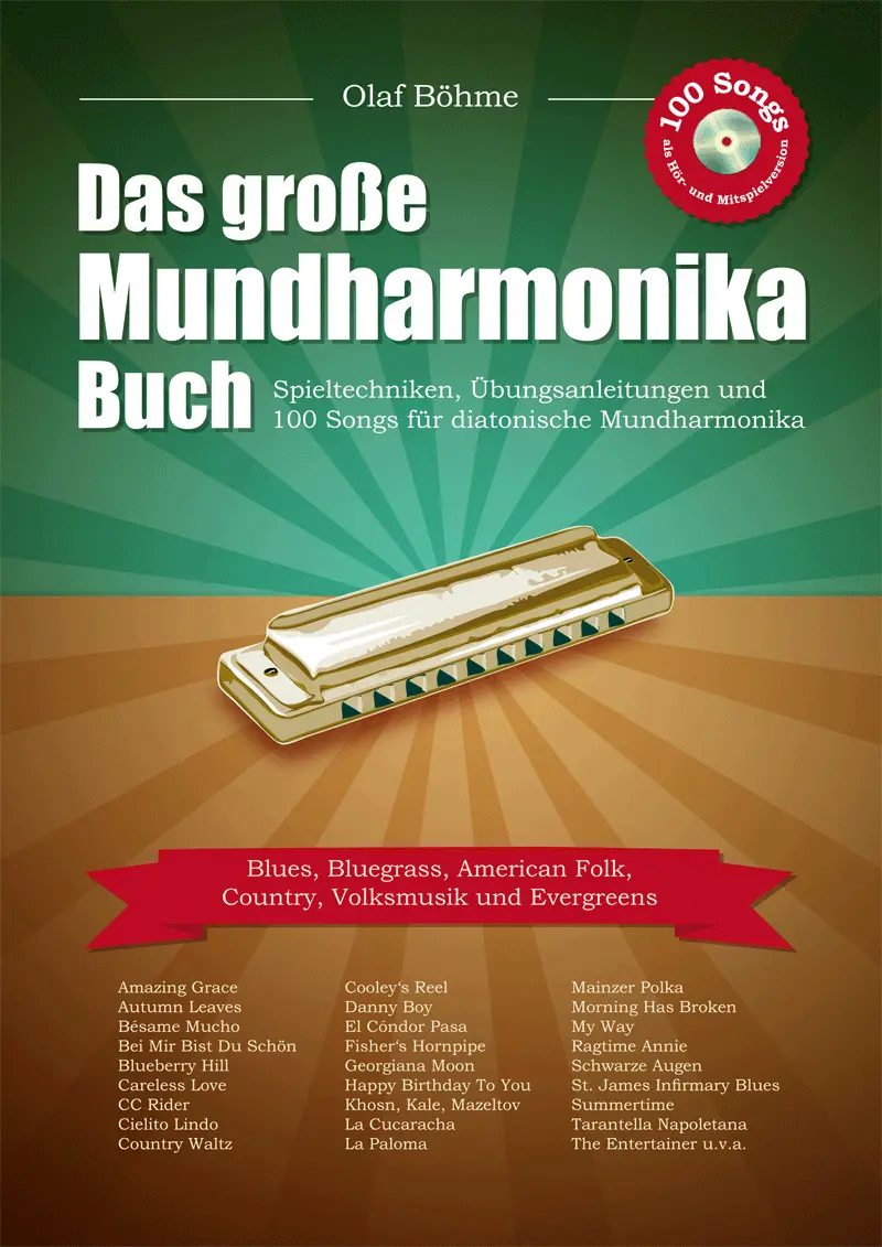 Cover: 9783000523748 | Das große Mundharmonika-Buch (+QR-Code) für diatonische Mundharmonika
