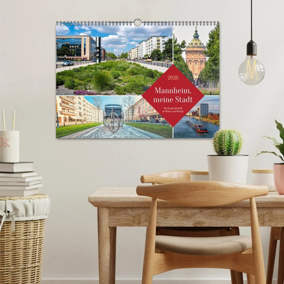 Bild: 9783457253748 | Mannheim, meine Stadt (Wandkalender 2026 DIN A3 quer), CALVENDO...