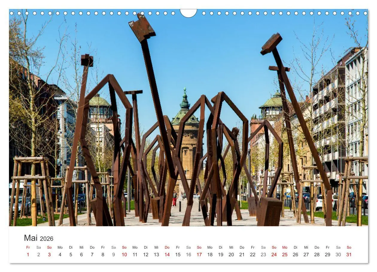 Bild: 9783457253748 | Mannheim, meine Stadt (Wandkalender 2026 DIN A3 quer), CALVENDO...