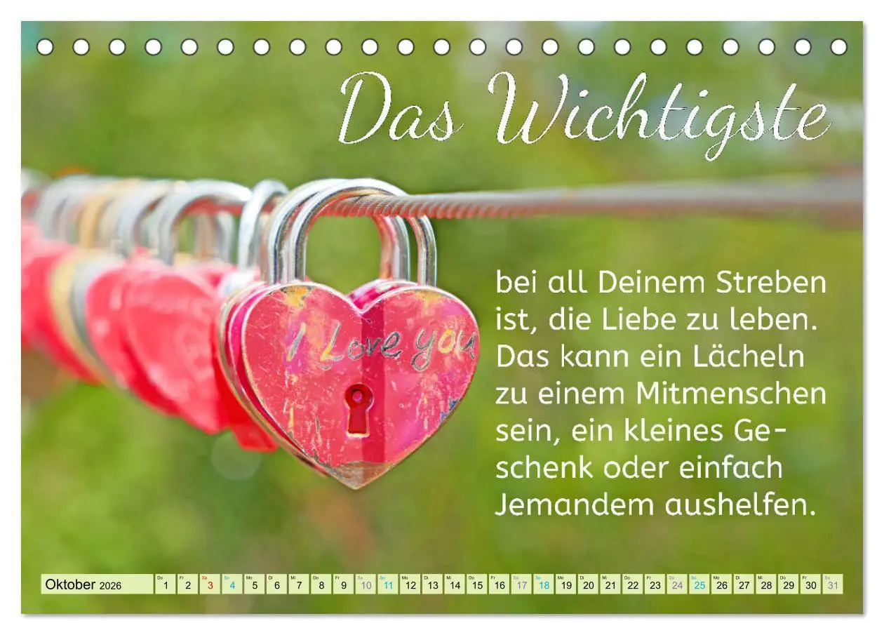 Bild: 9783457703748 | Der Spruchkalender - Inspirationen (Tischkalender 2026 DIN A5...