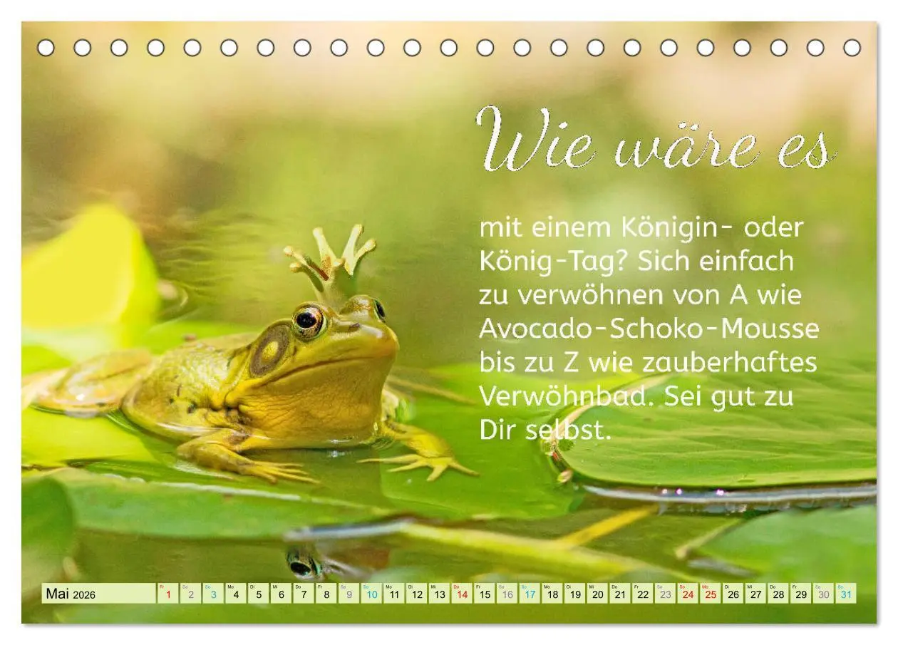 Bild: 9783457703748 | Der Spruchkalender - Inspirationen (Tischkalender 2026 DIN A5...