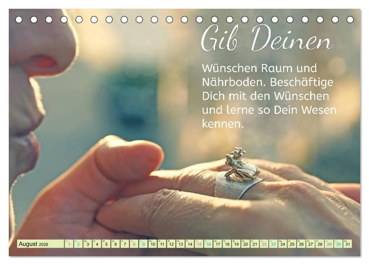 Bild: 9783457703748 | Der Spruchkalender - Inspirationen (Tischkalender 2026 DIN A5...