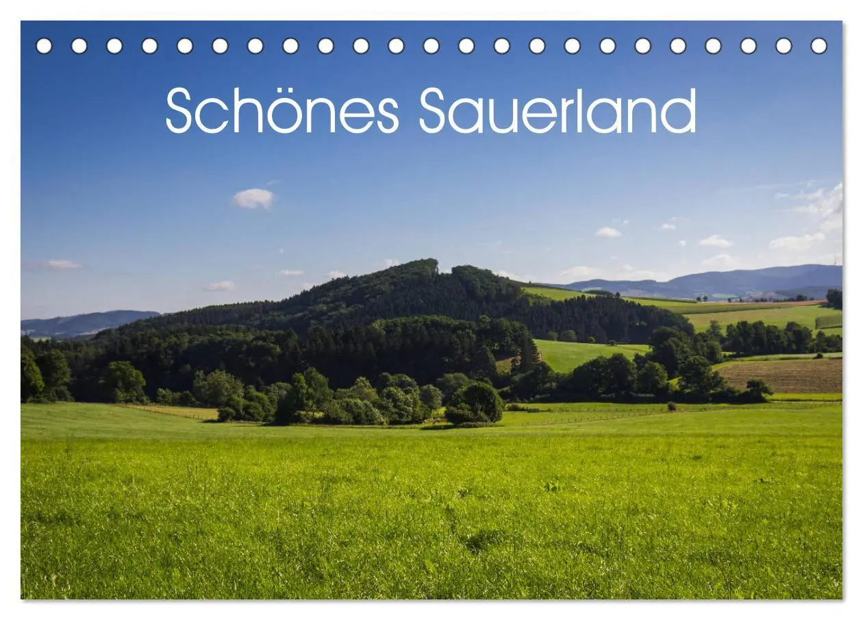 Cover: 9783457873748 | Schönes Sauerland (Tischkalender 2026 DIN A5 quer), CALVENDO...