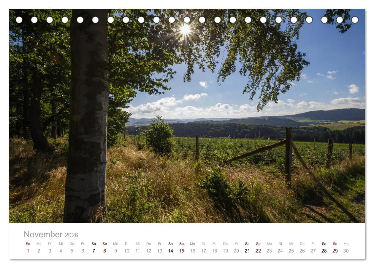 Bild: 9783457873748 | Schönes Sauerland (Tischkalender 2026 DIN A5 quer), CALVENDO...