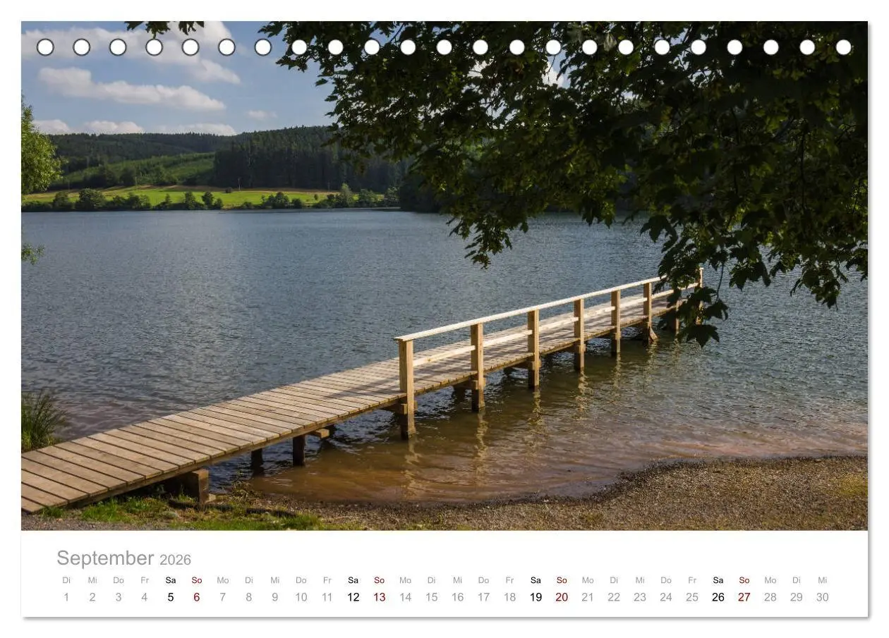 Bild: 9783457873748 | Schönes Sauerland (Tischkalender 2026 DIN A5 quer), CALVENDO...