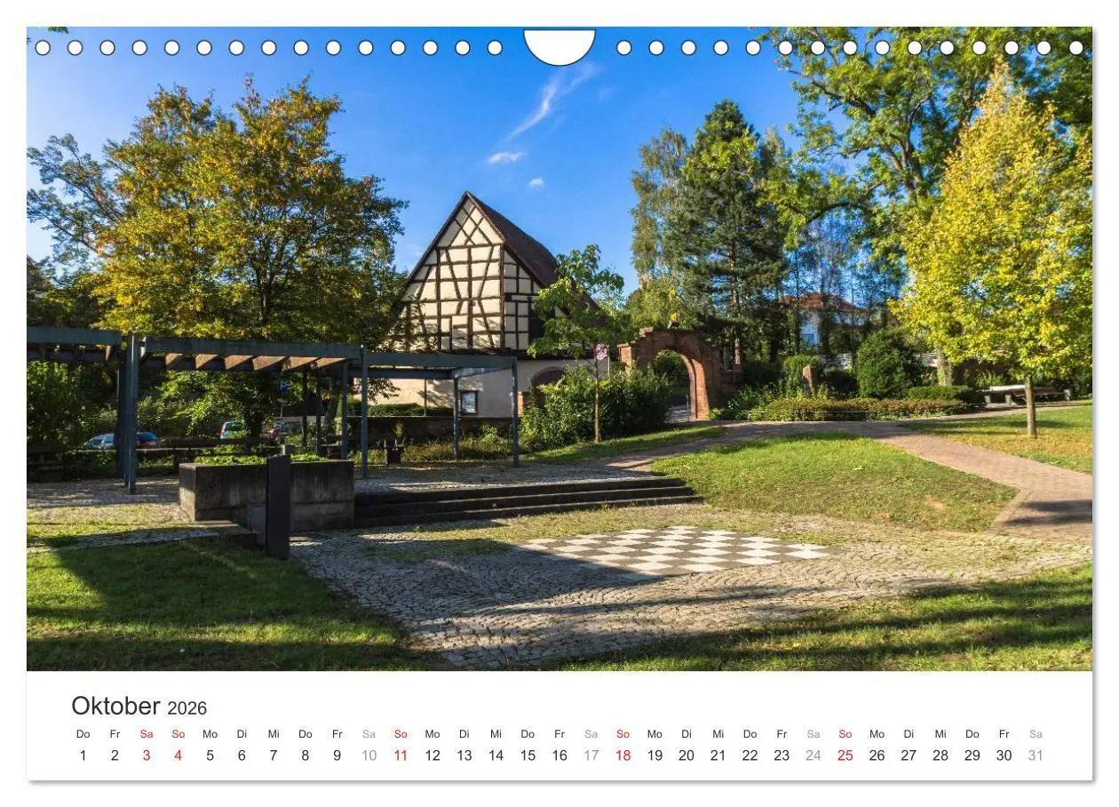 Bild: 9783457943748 | Pforzheims schöne Stellen (Wandkalender 2026 DIN A4 quer), CALVENDO...