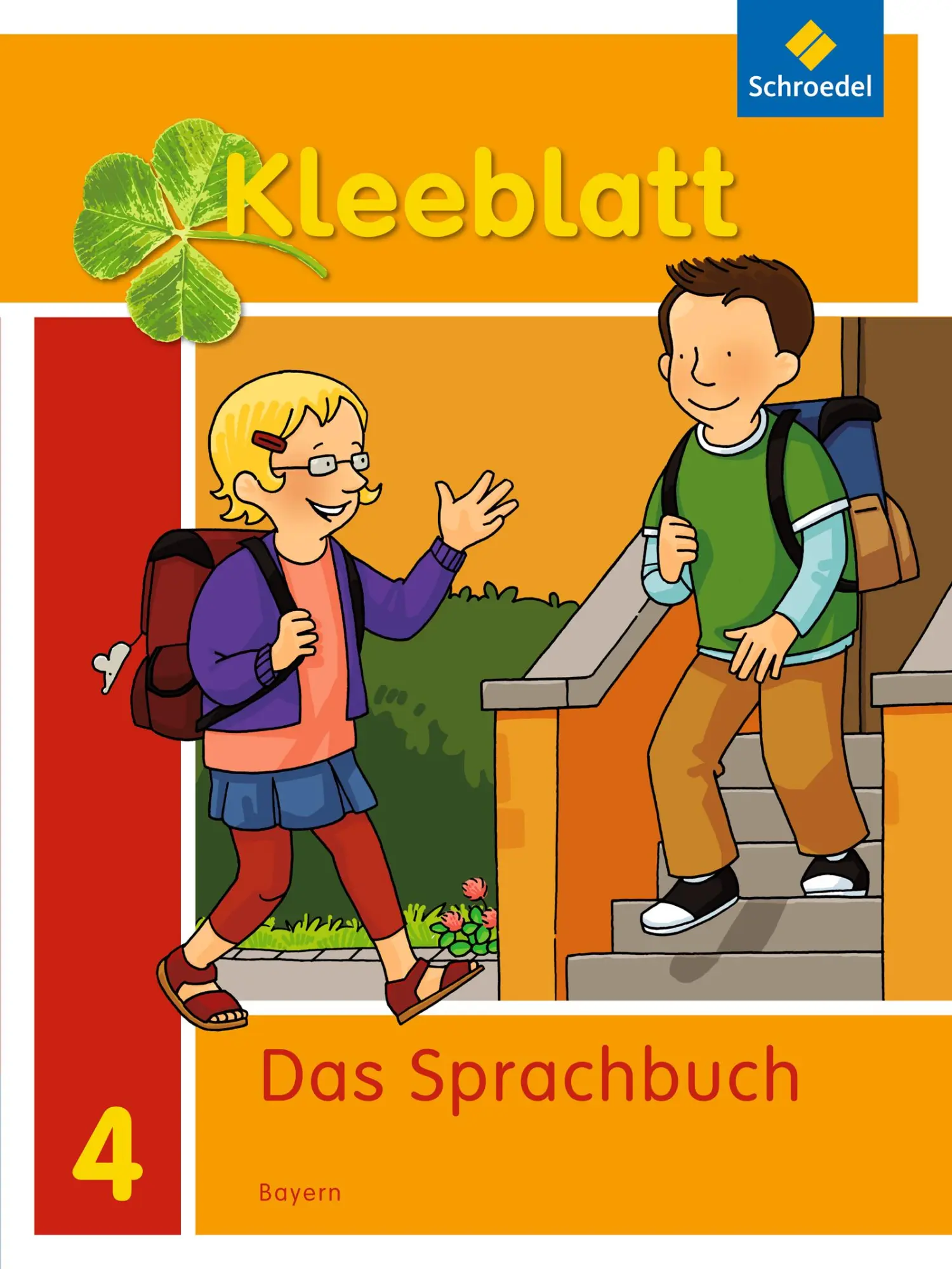 Cover: 9783507433748 | Kleeblatt. Das Sprachbuch 4. Schulbuch. Bayern | Ausgabe 2014 | Bork