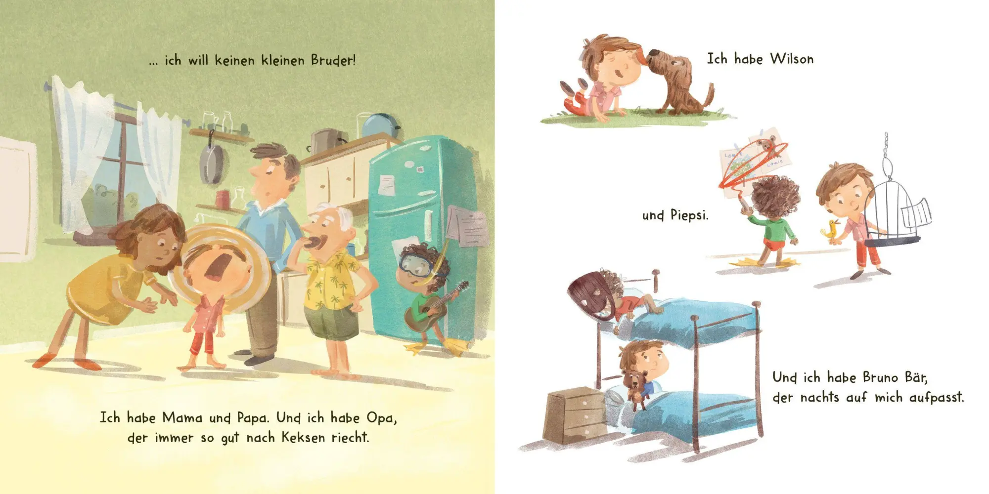 Bild: 9783570183748 | Ich will doch keinen kleinen Bruder! | Nat Amoore | Buch | 40 S. | cbj