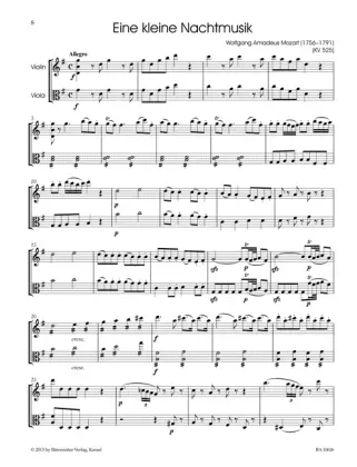 Bild: 9790006543748 | Classic Hits für Geige und Bratsche, Partitur mit Stimme | Bodunov