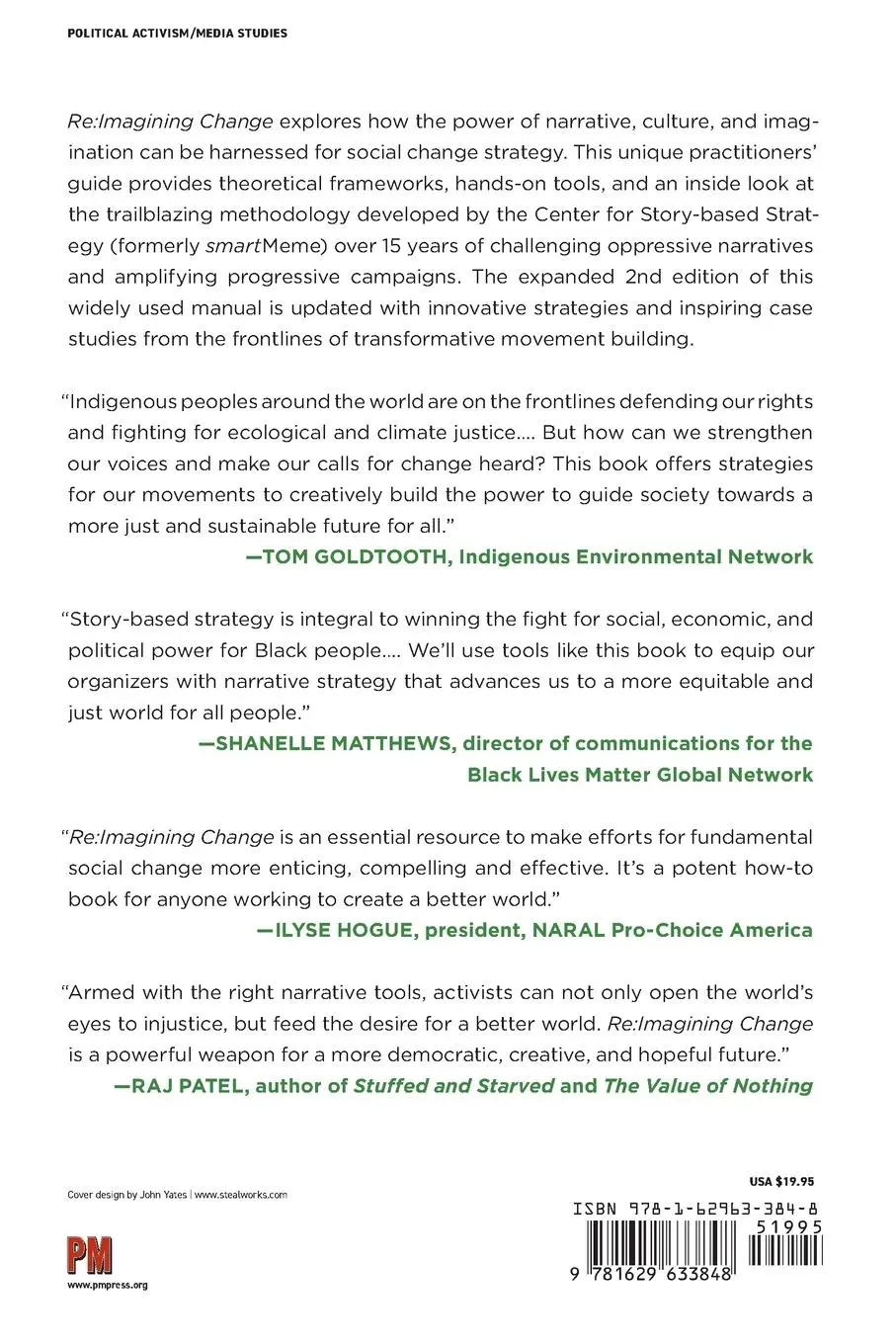 Rückseite: 9781629633848 | Re: imagining Change | Patrick Reinsborough (u. a.) | Taschenbuch