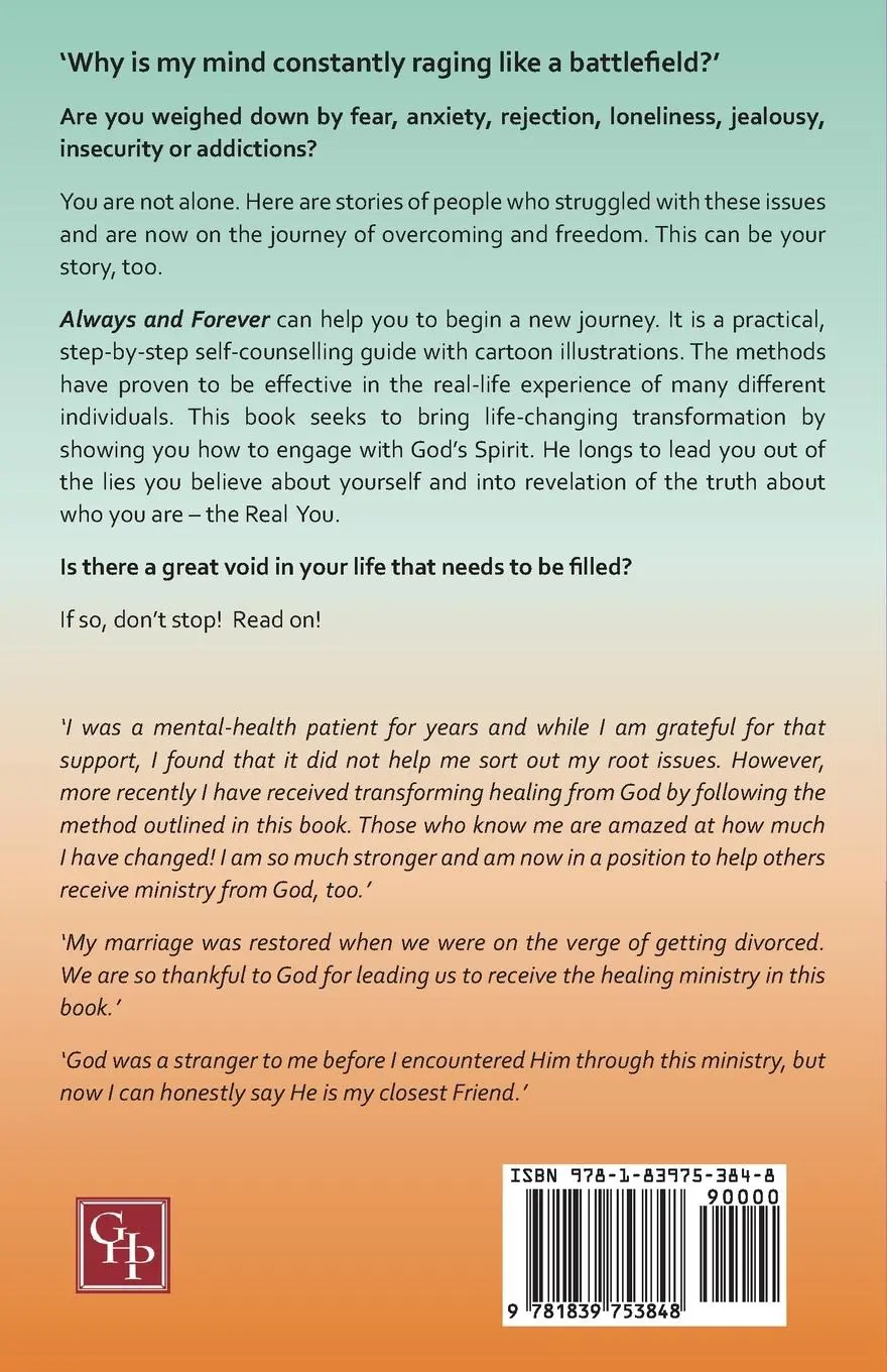 Rückseite: 9781839753848 | Always and Forever | A Self-Counselling Handbook | Koock Hyang Kim