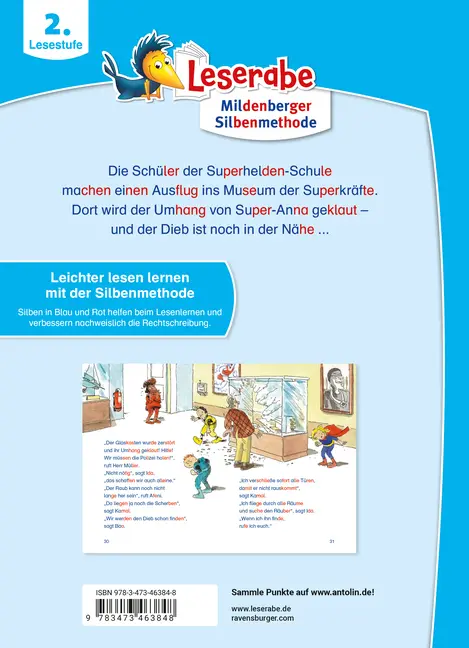 Bild: 9783473463848 | Leserabe mit Mildenberger Silbenmethode - Die Superhelden-Schule