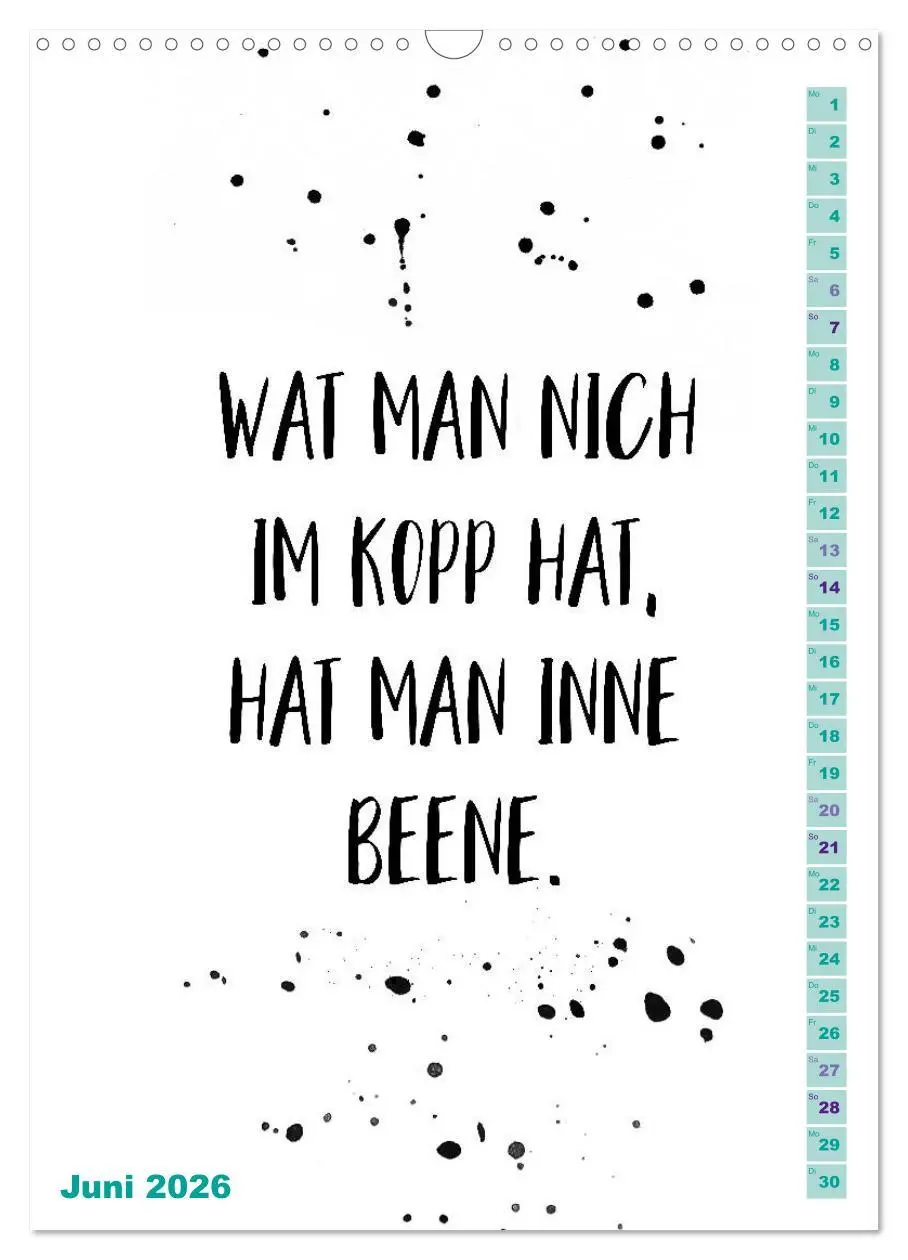 Bild: 9783516403848 | BERLINERISCH Lustige Sprüche (Wandkalender 2026 DIN A3 hoch),...