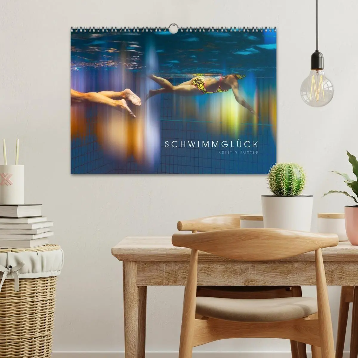 Bild: 9783516713848 | SCHWIMMGLÜCK (Wandkalender 2026 DIN A3 quer), CALVENDO Monatskalender