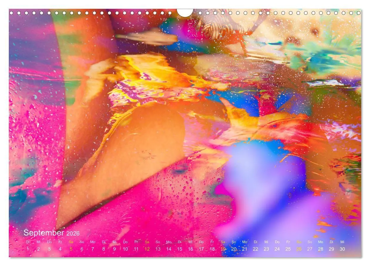 Bild: 9783516713848 | SCHWIMMGLÜCK (Wandkalender 2026 DIN A3 quer), CALVENDO Monatskalender