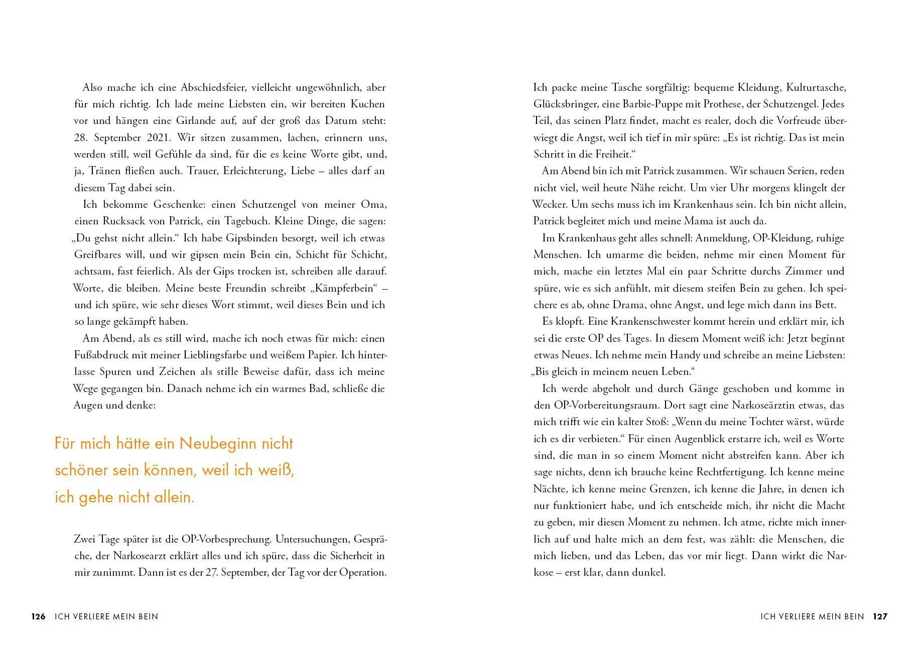 Bild: 9783954533848 | Komme was wolle - Ich gehe weiter | Anna Osicki | Taschenbuch | 240 S.