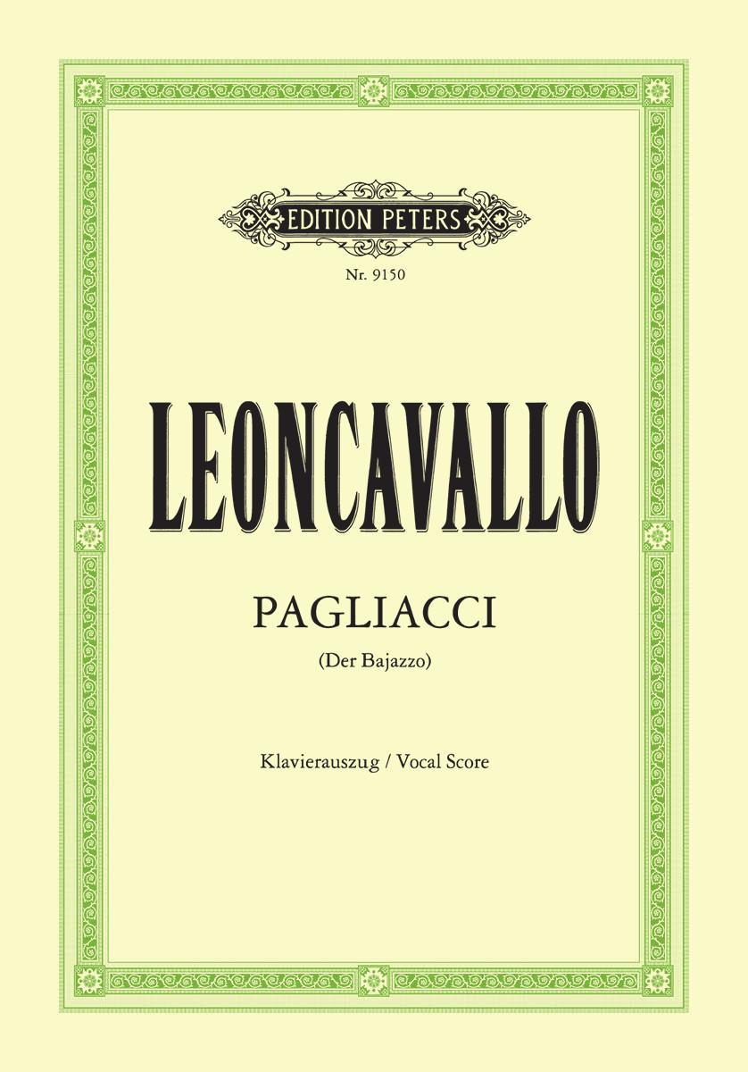 Cover: 9790014073848 | Pagliacci | Ruggero Leoncavallo | Broschüre | Klavierauszug | Englisch