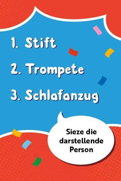 Bild: 4260478343948 | Kartenspiel: Pantomime - Switch it up! - Kids-Party | Spiel | 64 S.