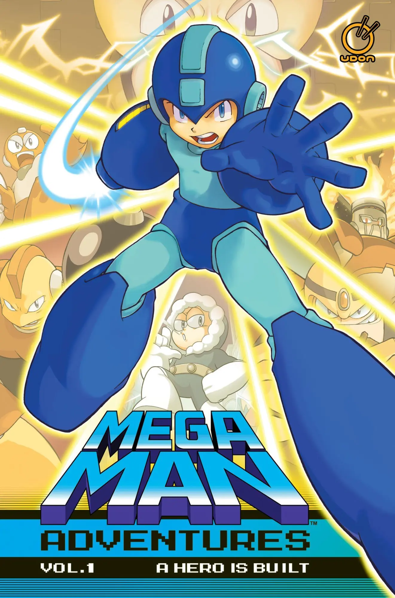 Cover: 9781772943948 | Mega Man Adventures Volume 1 : A Hero is Built | A Hero is Built