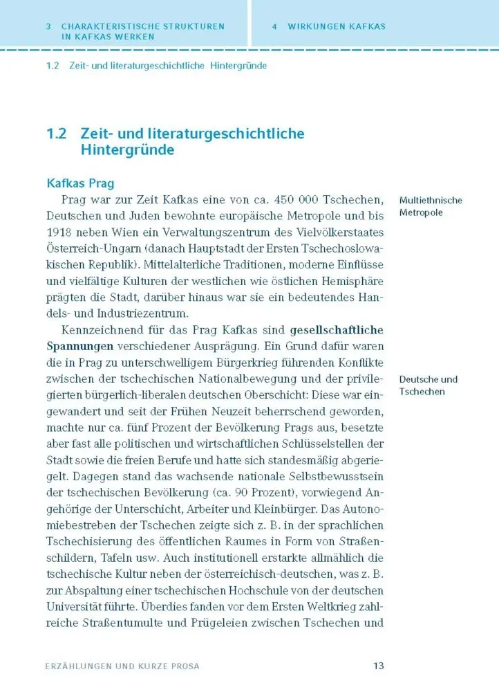 Bild: 9783129303948 | Franz Kafka. Erzählungen und kurze Prosa | Franz Kafka | Taschenbuch