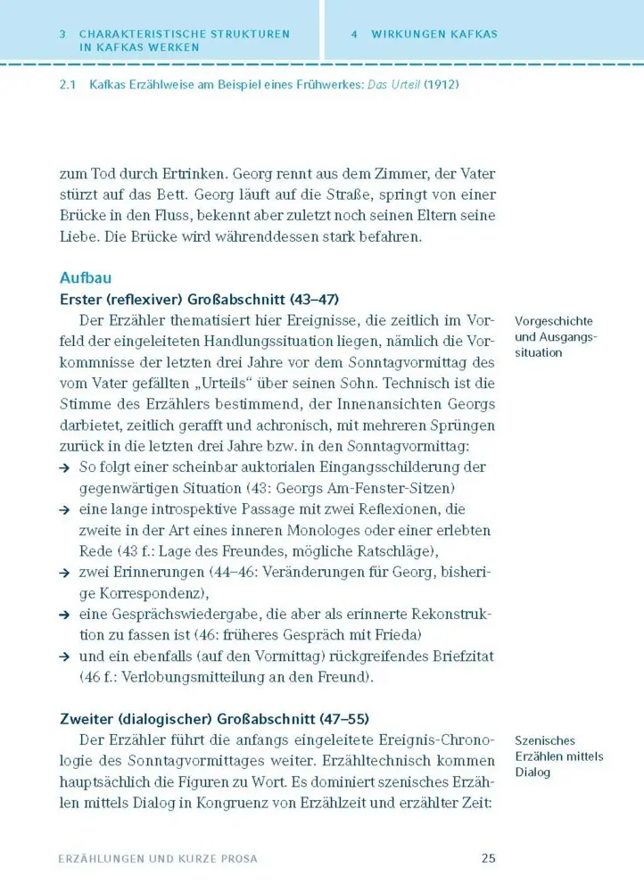 Bild: 9783129303948 | Franz Kafka. Erzählungen und kurze Prosa | Franz Kafka | Taschenbuch