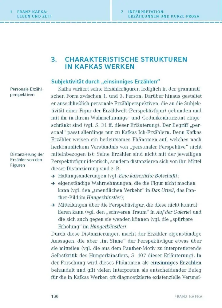 Bild: 9783129303948 | Franz Kafka. Erzählungen und kurze Prosa | Franz Kafka | Taschenbuch