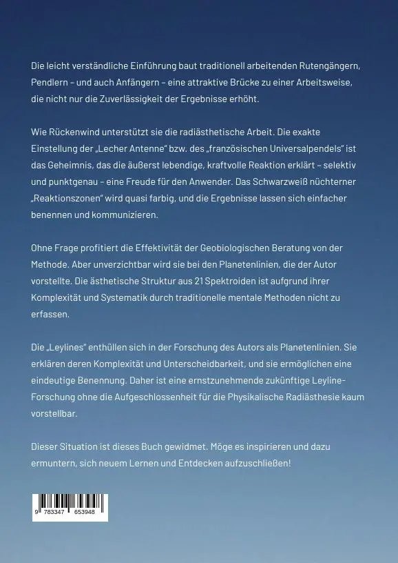 Rückseite: 9783347653948 | Praktische Einführung in die Physikalische Radiästhesie | Rainer Höing