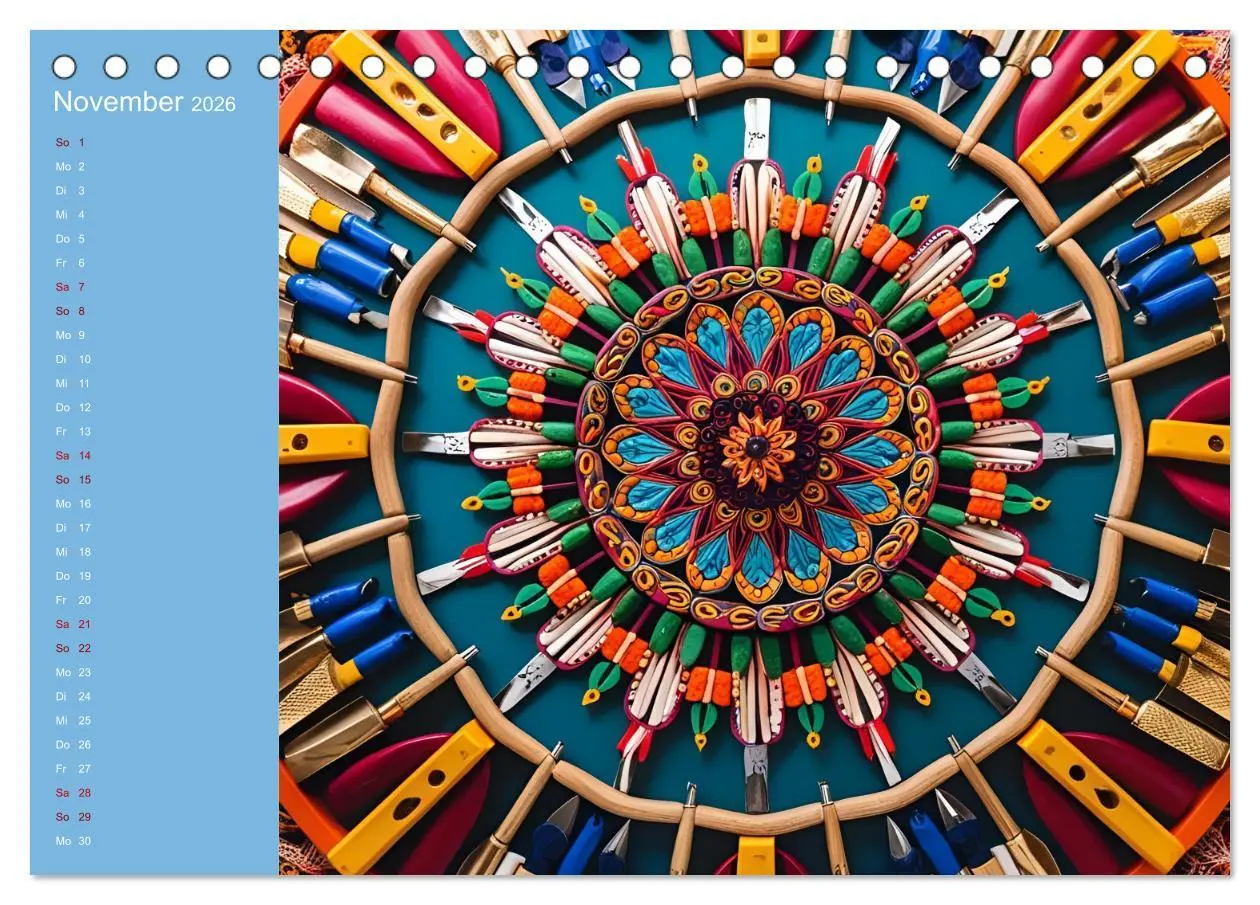 Bild: 9783457303948 | Werkzeug-Magie (Tischkalender 2026 DIN A5 quer), CALVENDO...