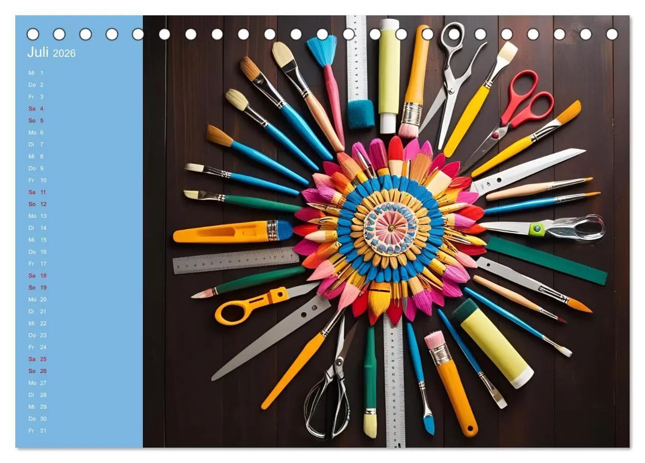 Bild: 9783457303948 | Werkzeug-Magie (Tischkalender 2026 DIN A5 quer), CALVENDO...