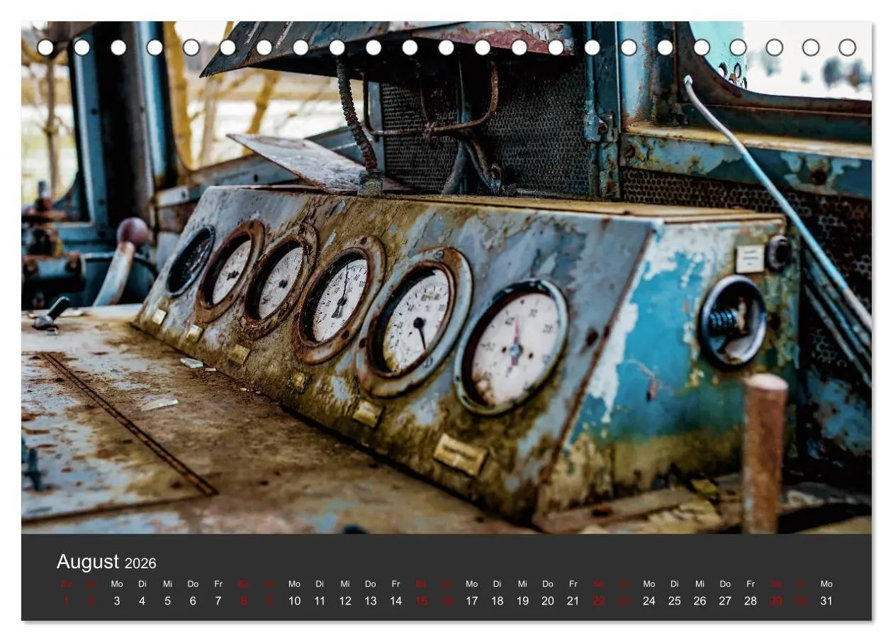 Bild: 9783457783948 | Verlassene Orte - Ein Lost Places Kalender (Tischkalender 2026 DIN...
