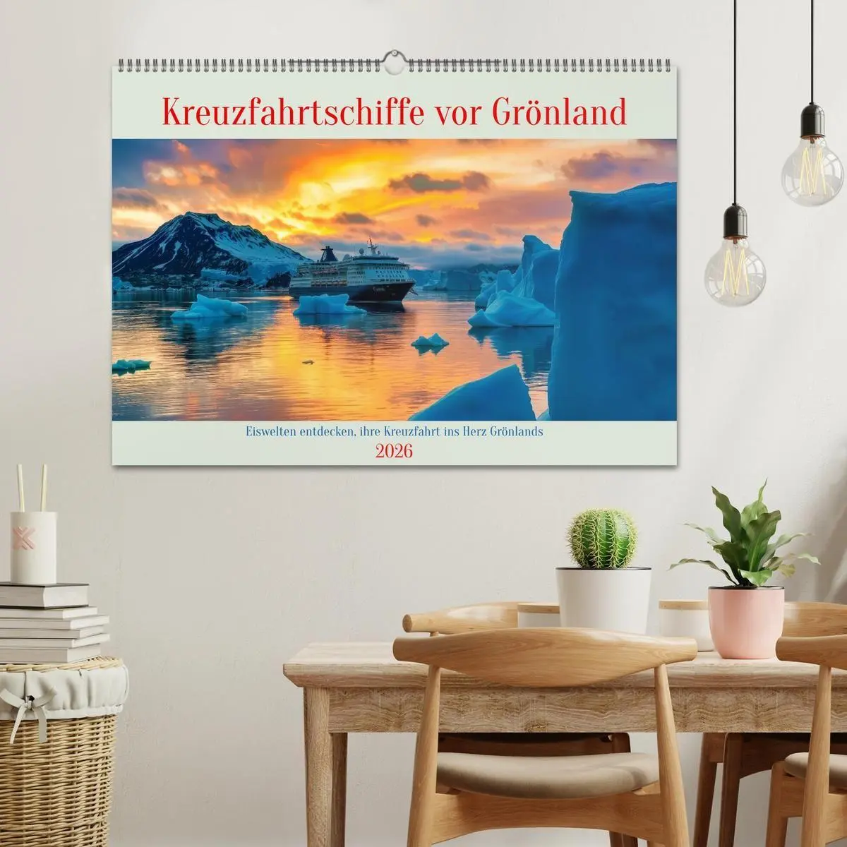 Bild: 9783516703948 | Kreuzfahrtschiffe vor Grönland (Wandkalender 2026 DIN A2 quer),...