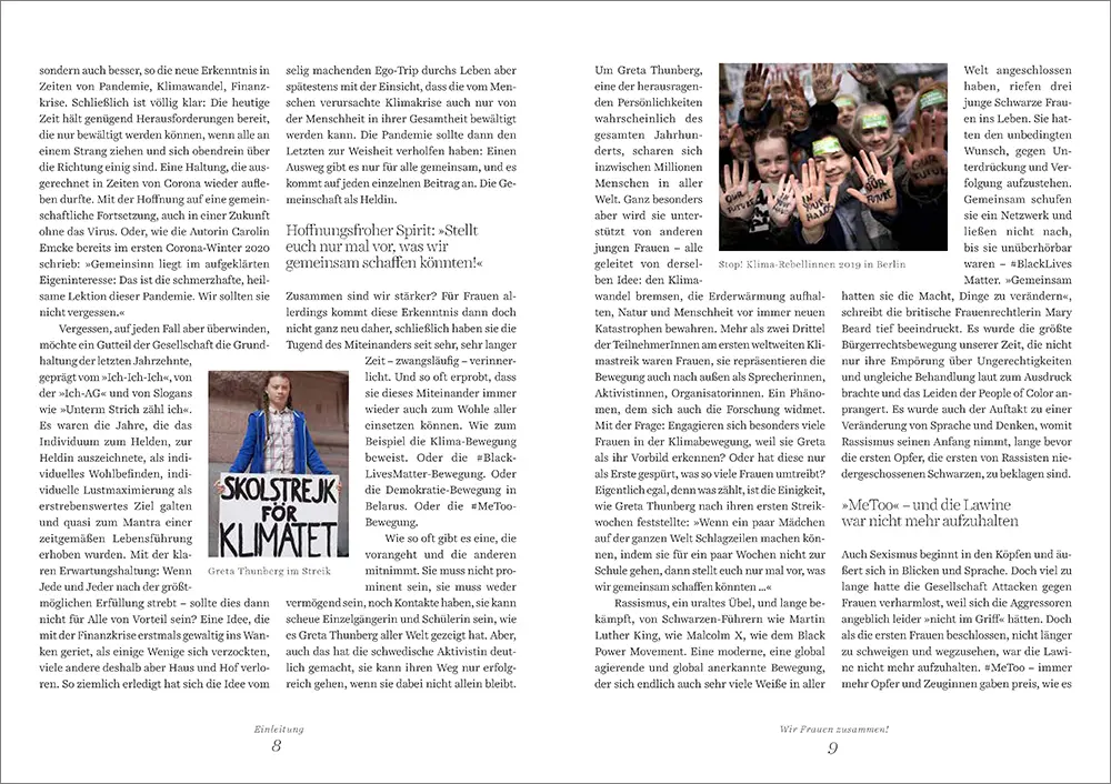 Bild: 9783945543948 | Wir Frauen zusammen | Geschichten von Einigkeit, Mut und Leidenschaft