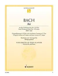 Cover: 9790001193948 | Air BWV 1068 | aus der Orchestersuite Nr. 3 | Johann Sebastian Bach