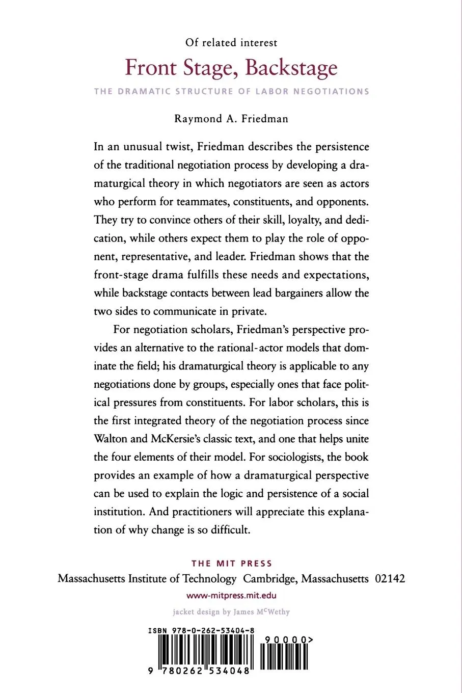 Rückseite: 9780262534048 | Strategic Pragmatism | Edgar H. Schein | Taschenbuch | Paperback