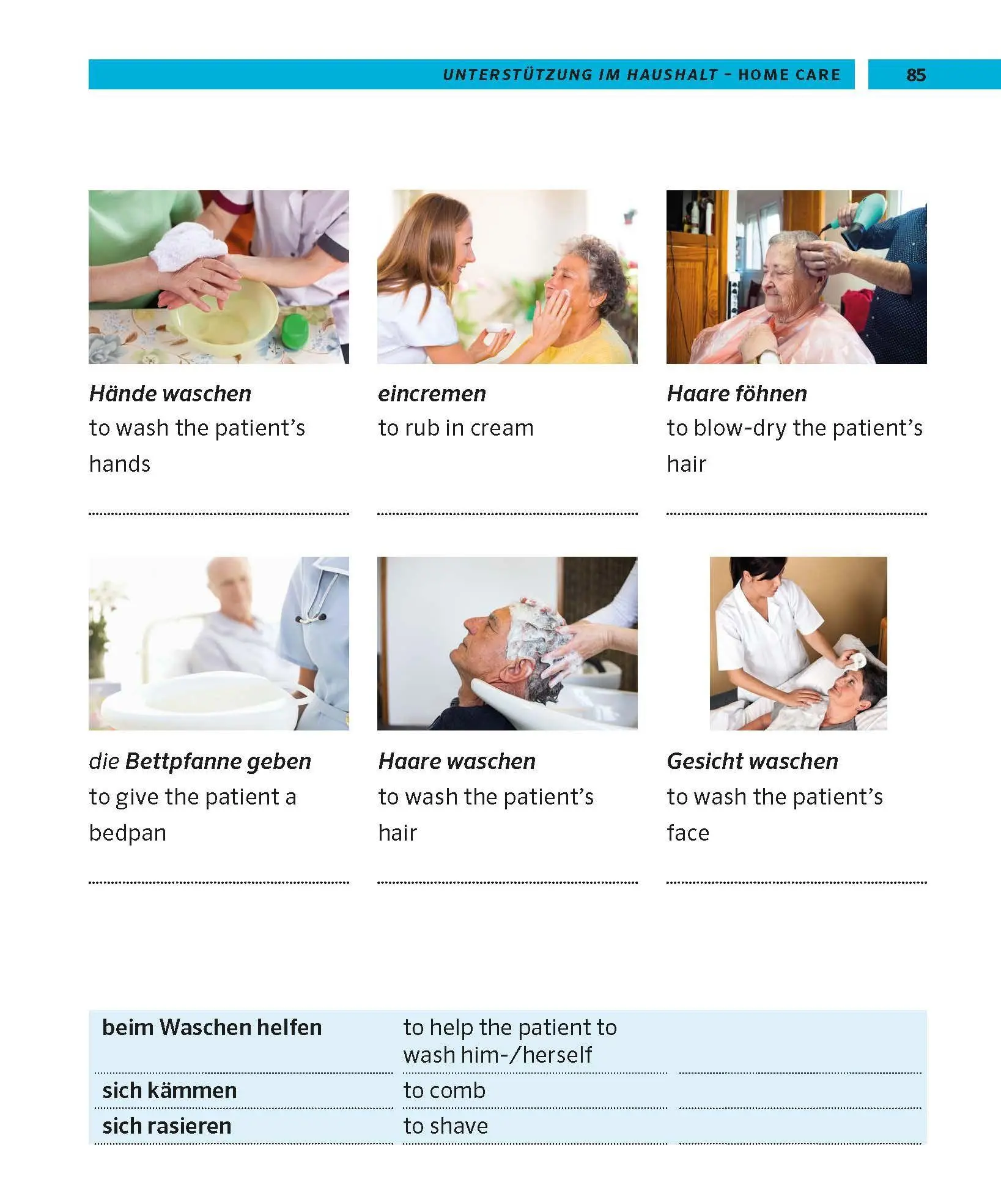 Bild: 9783125164048 | PONS Bildwörterbuch Deutsch für Pflegekräfte | Taschenbuch | 256 S.