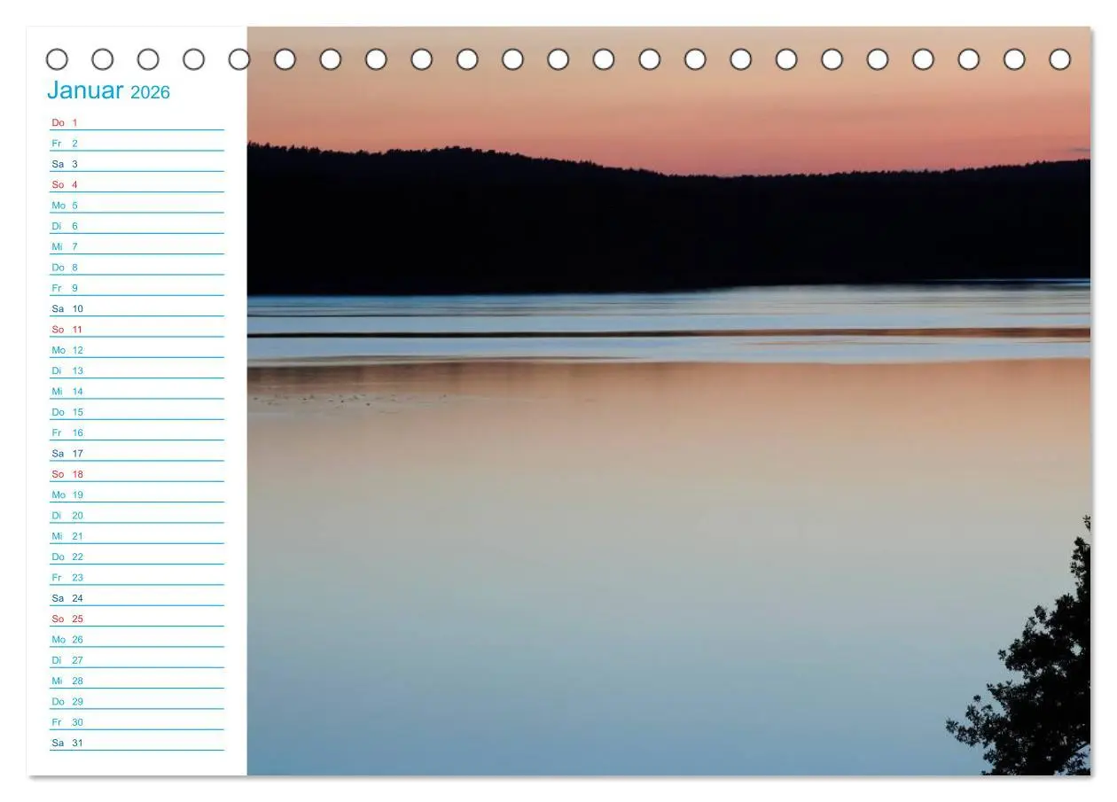 Bild: 9783457984048 | Urlaubsparadies Scharmützelsee (Tischkalender 2026 DIN A5 quer),...