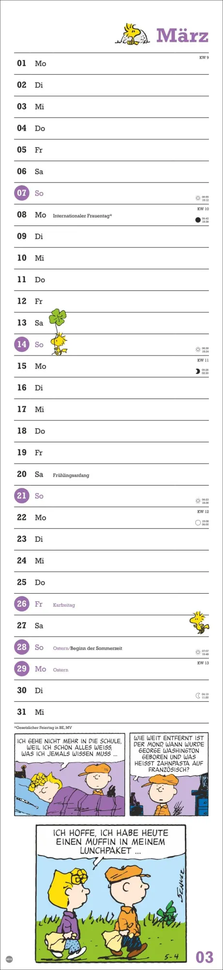 Bild: 9783756414048 | Peanuts Superlangplaner 2027 | Heye | Kalender | Spiralbindung | 13 S.