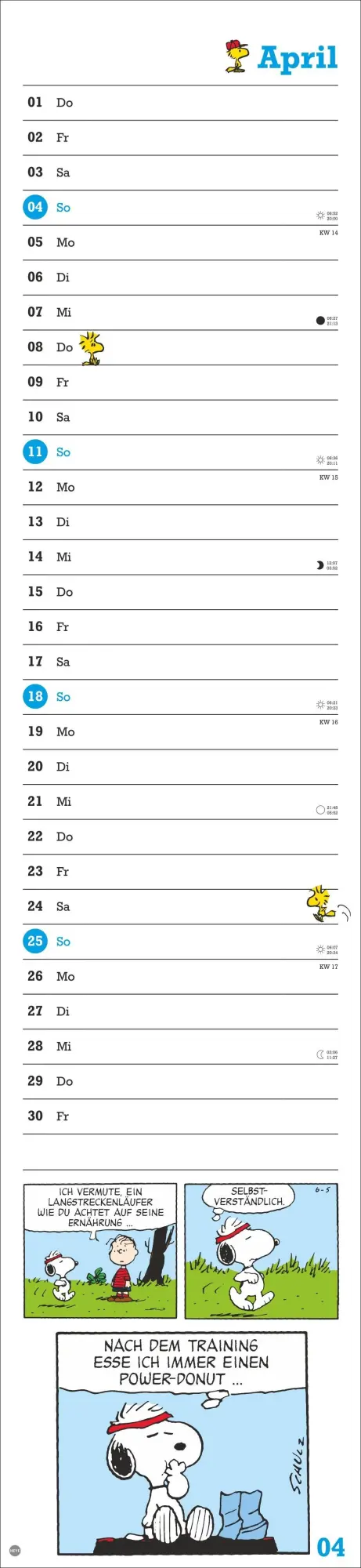 Bild: 9783756414048 | Peanuts Superlangplaner 2027 | Heye | Kalender | Spiralbindung | 13 S.