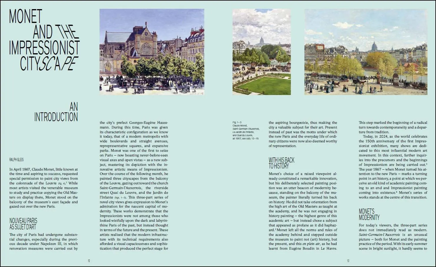 Bild: 9783777444048 | Monet and the Impressionist Cityscape | Ralph Gleis (u. a.) | Buch