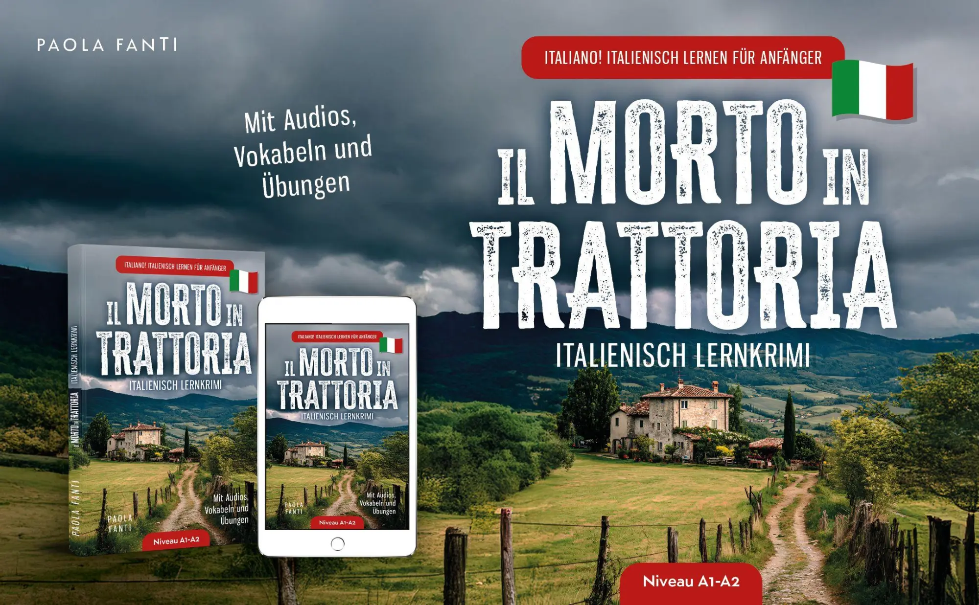 Bild: 9783911844048 | Italiano! Italienisch lernen für Anfänger Lernkrimi Italienisch...