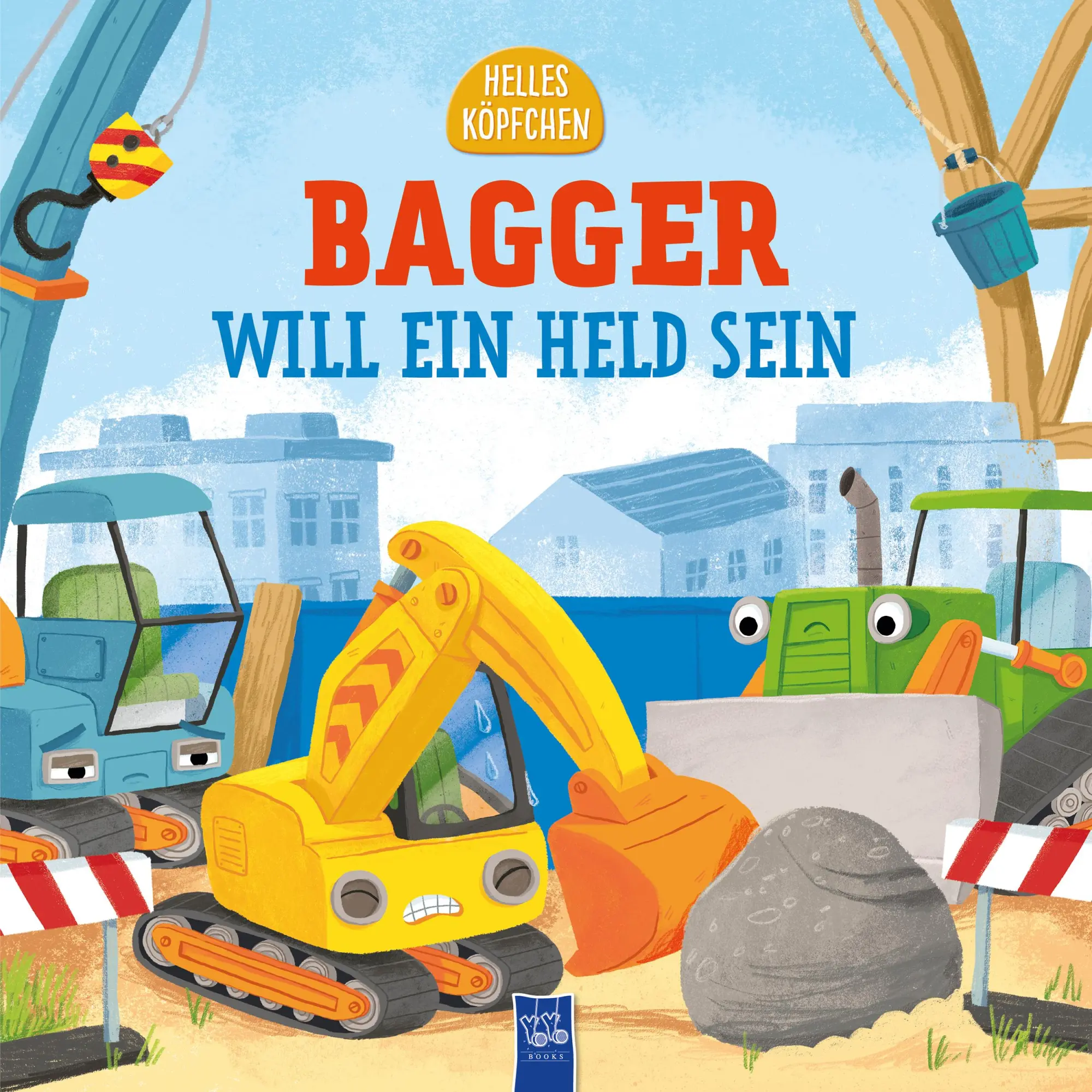 Cover: 9789464764048 | Helles Köpfchen - Bagger will ein Held sein | Joe Rhatigan | Buch