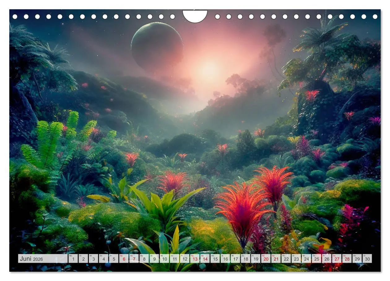 Bild: 9783457354148 | Extraterrestrisch - Auf fremden Planeten (Wandkalender 2026 DIN A4...
