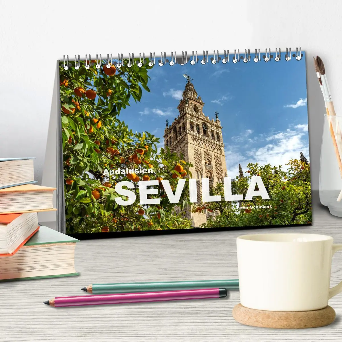 Bild: 9783457594148 | Andalusien - Sevilla (Tischkalender 2026 DIN A5 quer), CALVENDO...