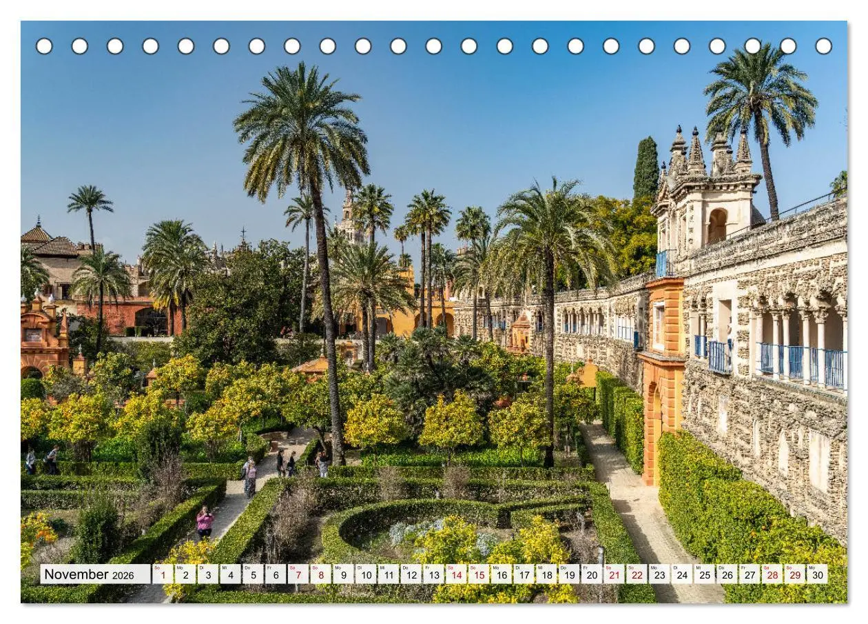 Bild: 9783457594148 | Andalusien - Sevilla (Tischkalender 2026 DIN A5 quer), CALVENDO...