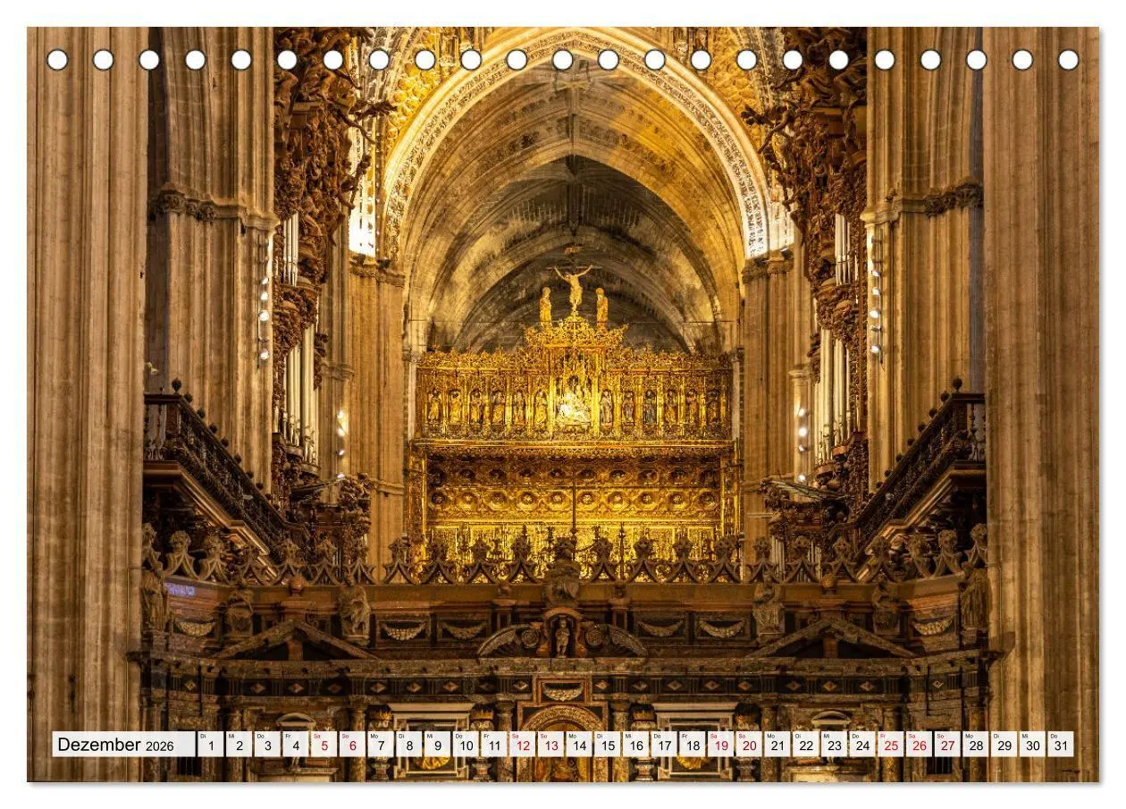 Bild: 9783457594148 | Andalusien - Sevilla (Tischkalender 2026 DIN A5 quer), CALVENDO...