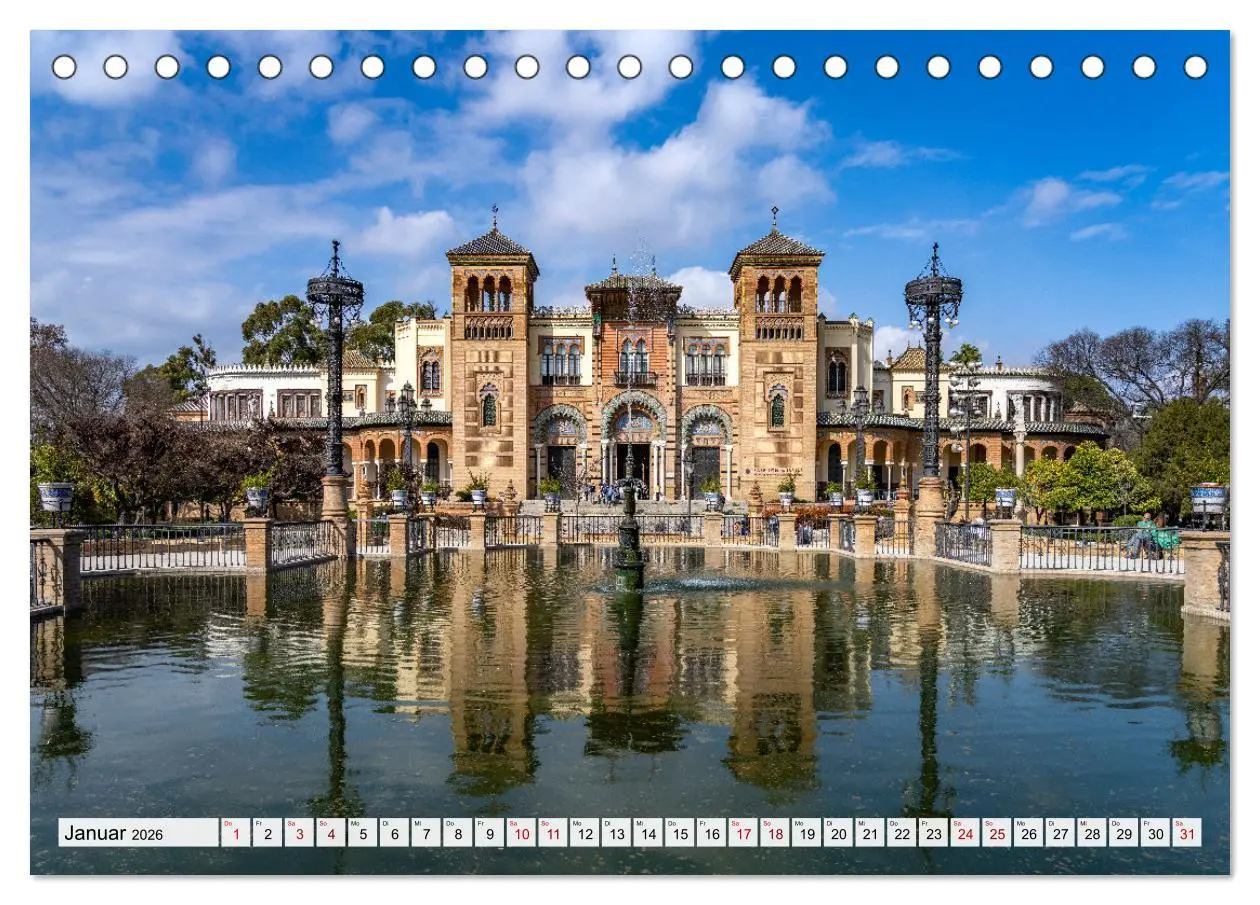 Bild: 9783457594148 | Andalusien - Sevilla (Tischkalender 2026 DIN A5 quer), CALVENDO...