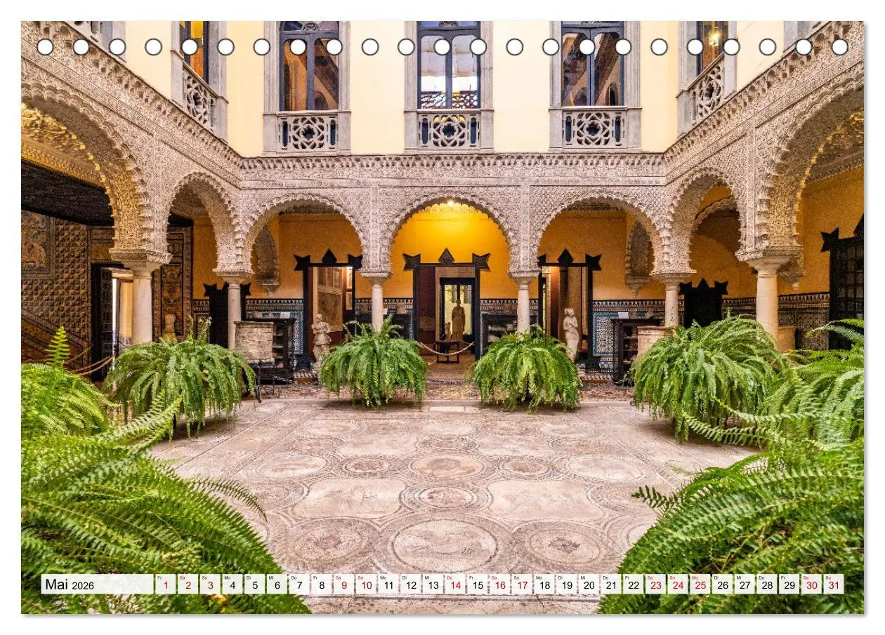 Bild: 9783457594148 | Andalusien - Sevilla (Tischkalender 2026 DIN A5 quer), CALVENDO...