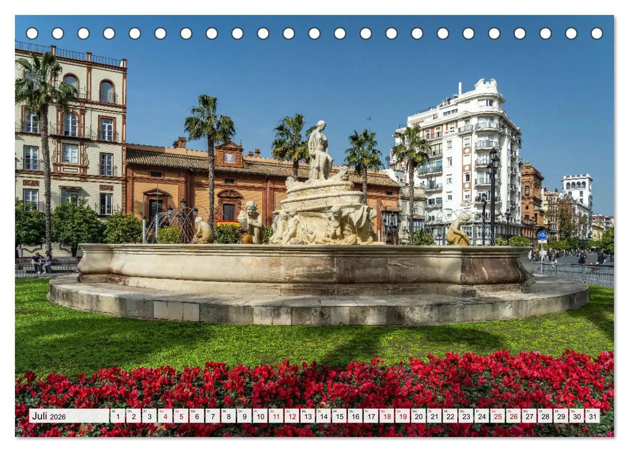 Bild: 9783457594148 | Andalusien - Sevilla (Tischkalender 2026 DIN A5 quer), CALVENDO...