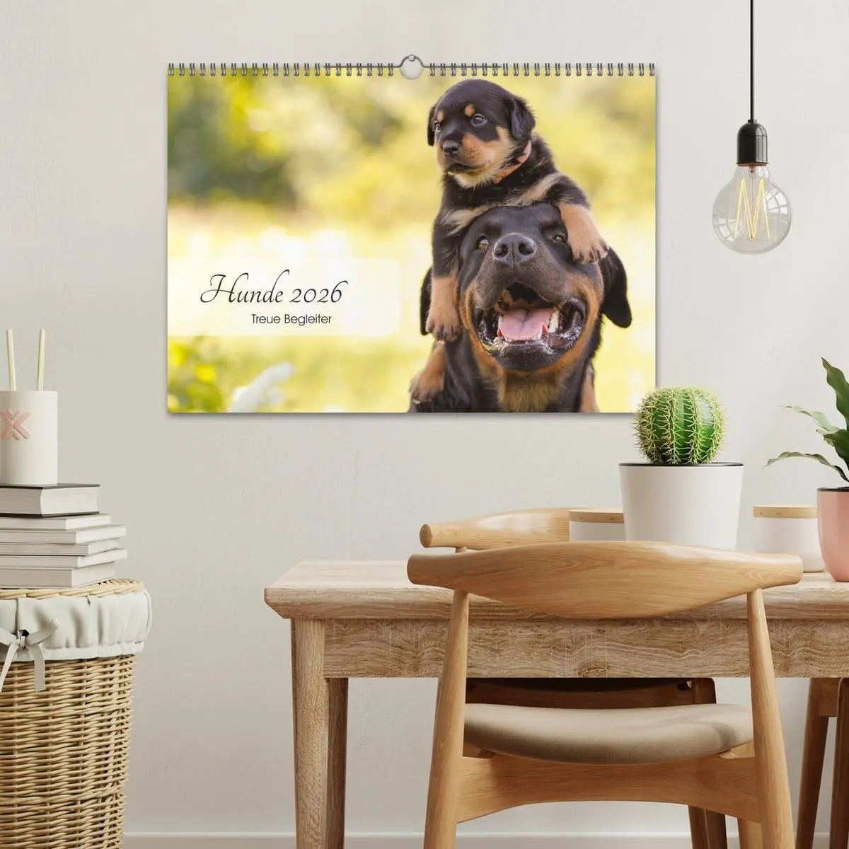 Bild: 9783457974148 | Hunde 2026 - Treue Begleiter (Wandkalender 2026 DIN A3 quer),...
